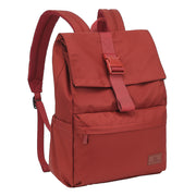 Mochila Rizz: Laptop 15.6", Roll-Top y Viaje Rojo