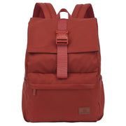 Mochila Rizz: Laptop 15.6", Roll-Top y Viaje Rojo