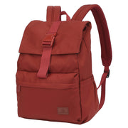 Mochila Rizz: Laptop 15.6", Roll-Top y Viaje Rojo