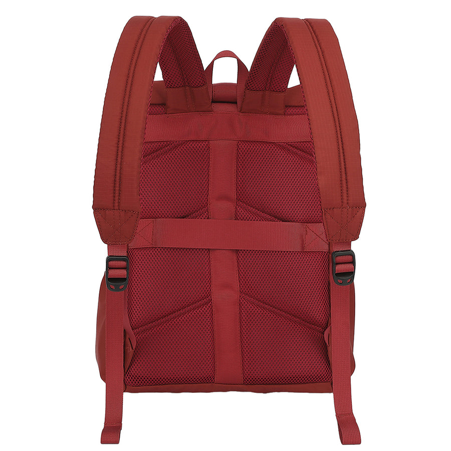 Mochila Rizz: Laptop 15.6", Roll-Top y Viaje Rojo