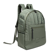Mochila Fuji: Laptop 15.6", Banda para Equipaje, Verde
