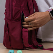 Mochila para laptop | CoolCapital Pixie | 14" pulgadas Vino