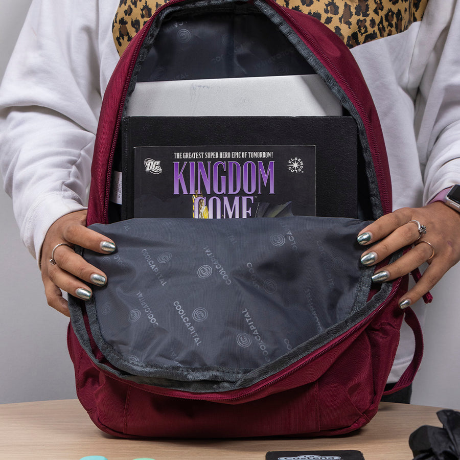 Mochila para laptop | CoolCapital Pixie | 14" pulgadas Vino