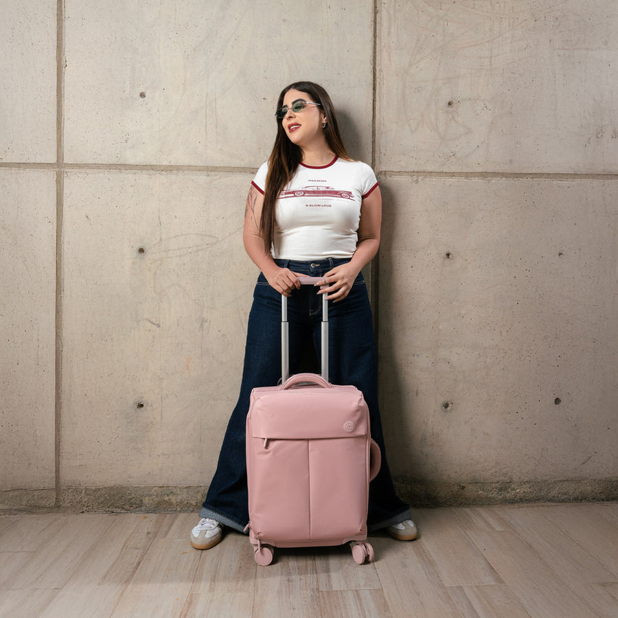 Maleta Viaje Dott Equipaje Carry On Cabina Rosa
