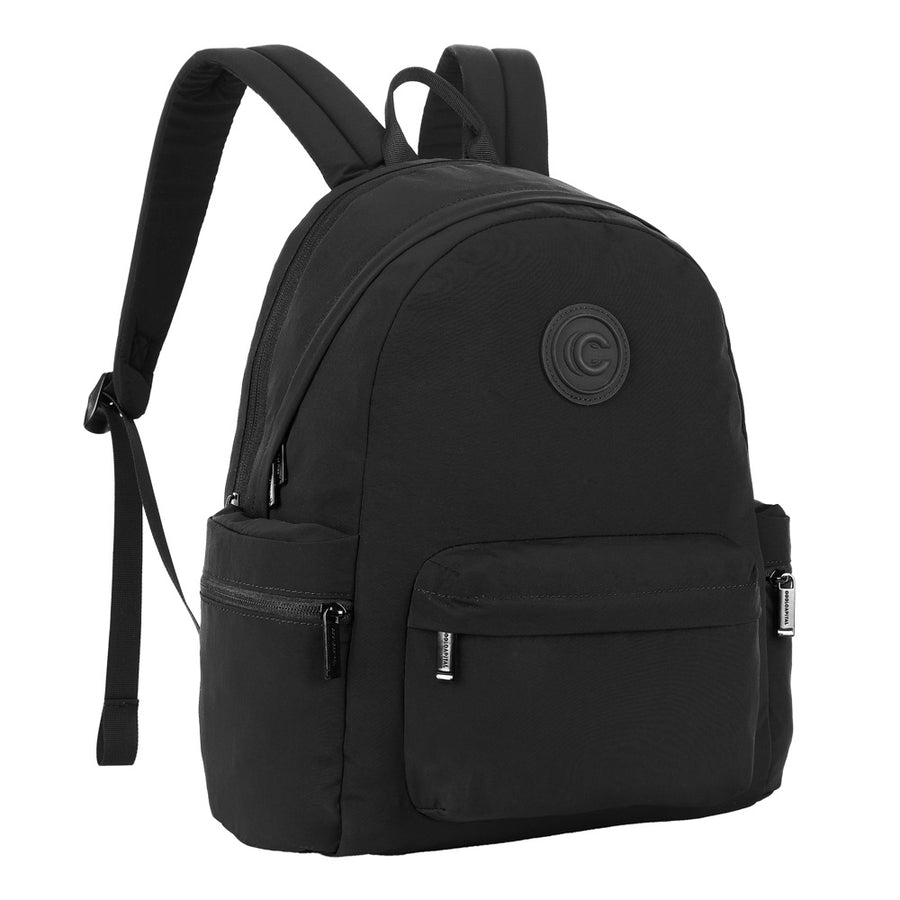 Mochila Canyon para Laptop 14" con Cangurera: Protección y Organización Total, Negro