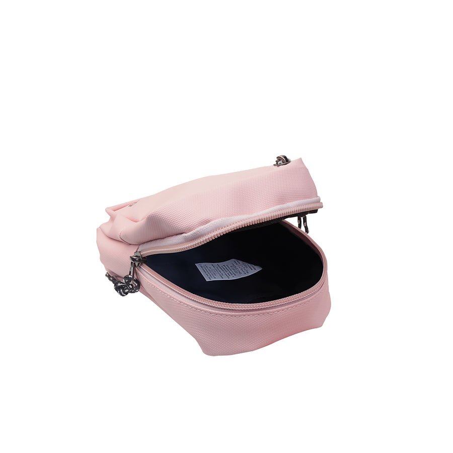 Crossbody VIVA para Celular: Correa Ajustable, Poliéster Nude