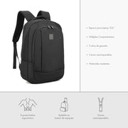 Mochila para laptop | CoolCapital Era | 15.6" pulgadas Morada