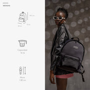 Mochila para laptop Slay: 14" pulgadas, Negro