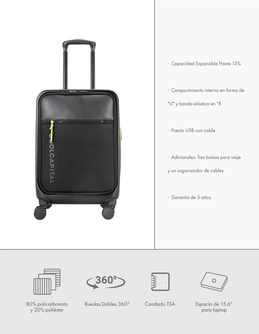Maleta Viaje Drip Equipaje Carry On Cabina ONE SOLUTION