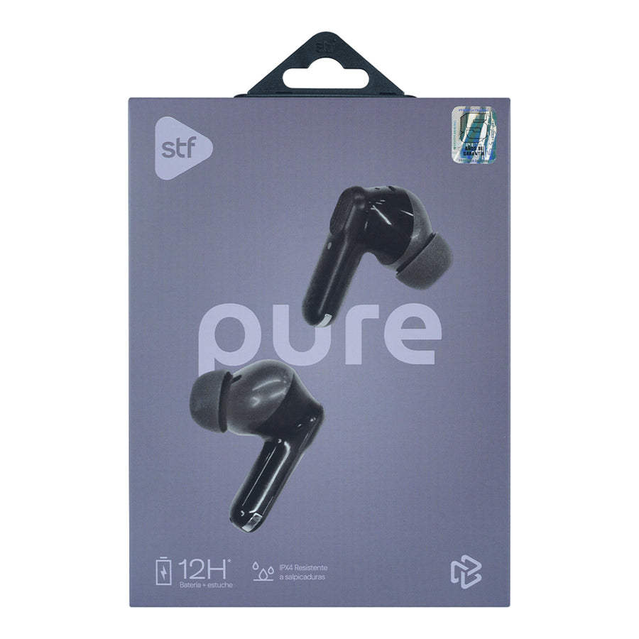 Combo Mochila Slay Negra + Audífonos Pure TWS