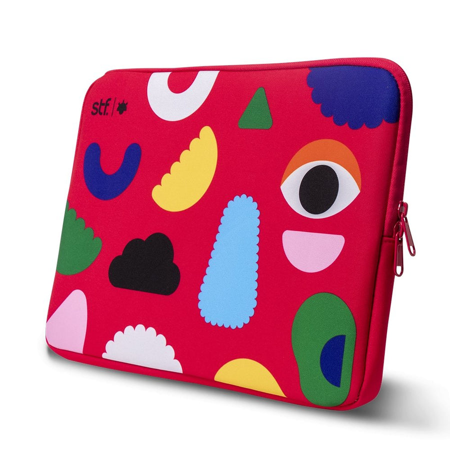 Kit Audífonos y funda | Cool capital Alex Siordia 2 en 1 | 14 pulgadas rojo - Cool Capital