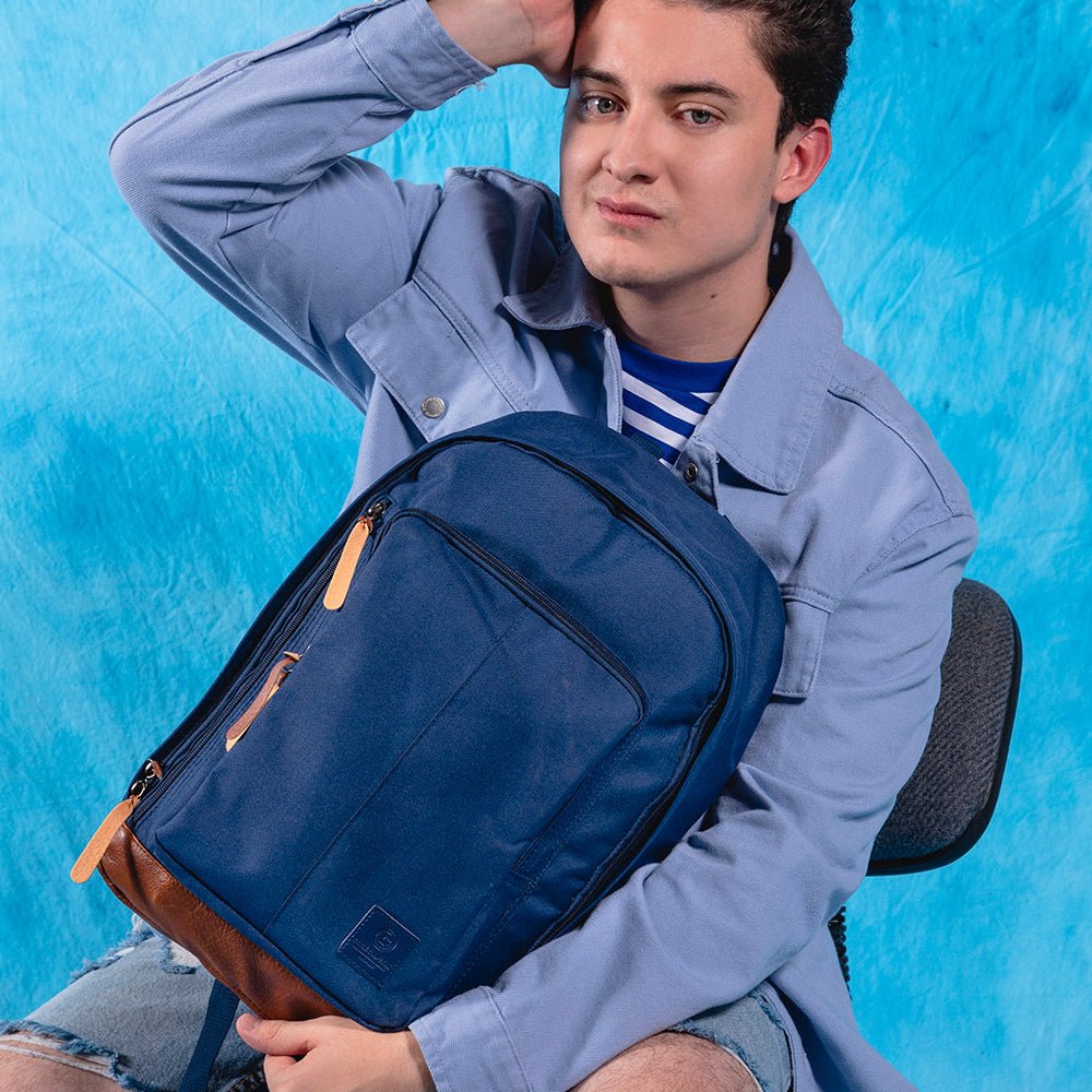 Mochila para laptop | Cool Capital Berlin | 15" pulgadas azul - Cool Capital