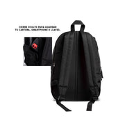 Mochila para laptop | Cool Capital Pixie | 15" pulgadas negra - Cool Capital