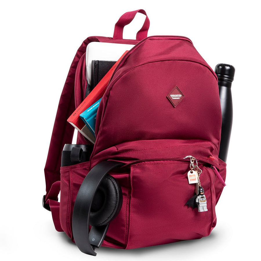 Mochila para laptop | Cool Capital Pixie | 15" pulgadas vino - Cool Capital