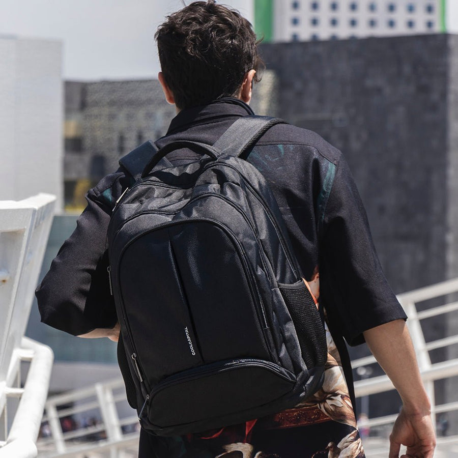 Mochila para laptop | CoolCapital Bast | 15.6" pulgadas Negro - Cool Capital