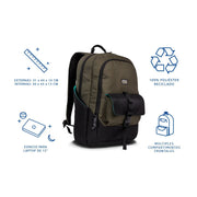 Mochila para laptop ecológica | Cool Capital RE3 | 15" pulgadas reciclado - Cool Capital