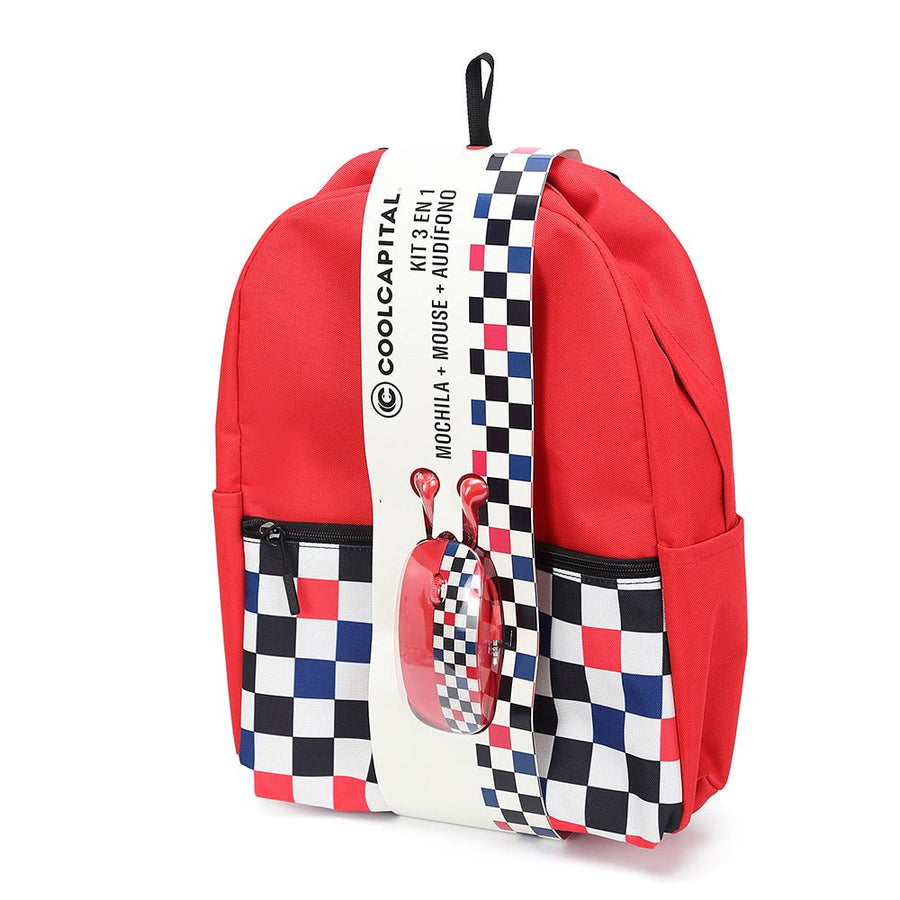 Mochila para laptop + mouse alámbrico | CoolCapital Cuadros | 15" pulgadas combo - Cool Capital