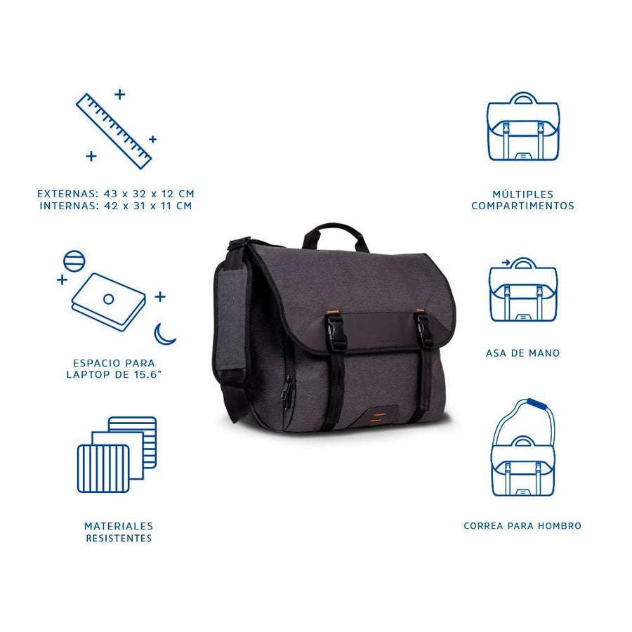 Portafolio para laptop | Cool Capital Urban | 15.6" pulgadas - Cool Capital