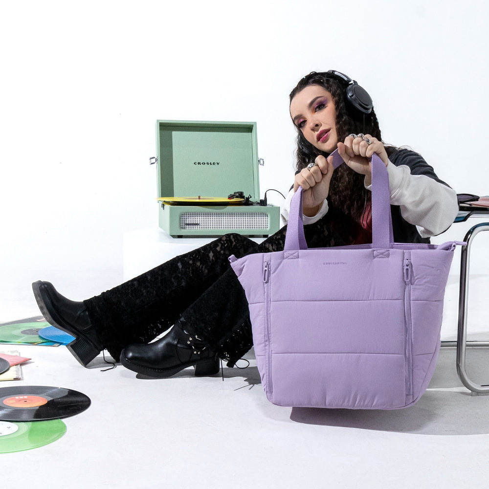 BOLSA TOTE BAG ONNA Laptop 15" Cool Capital Lila