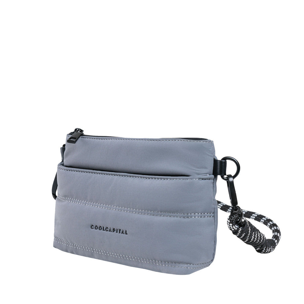 CROSSBODY SORA Bolsa Compacta Cool Capital Gris