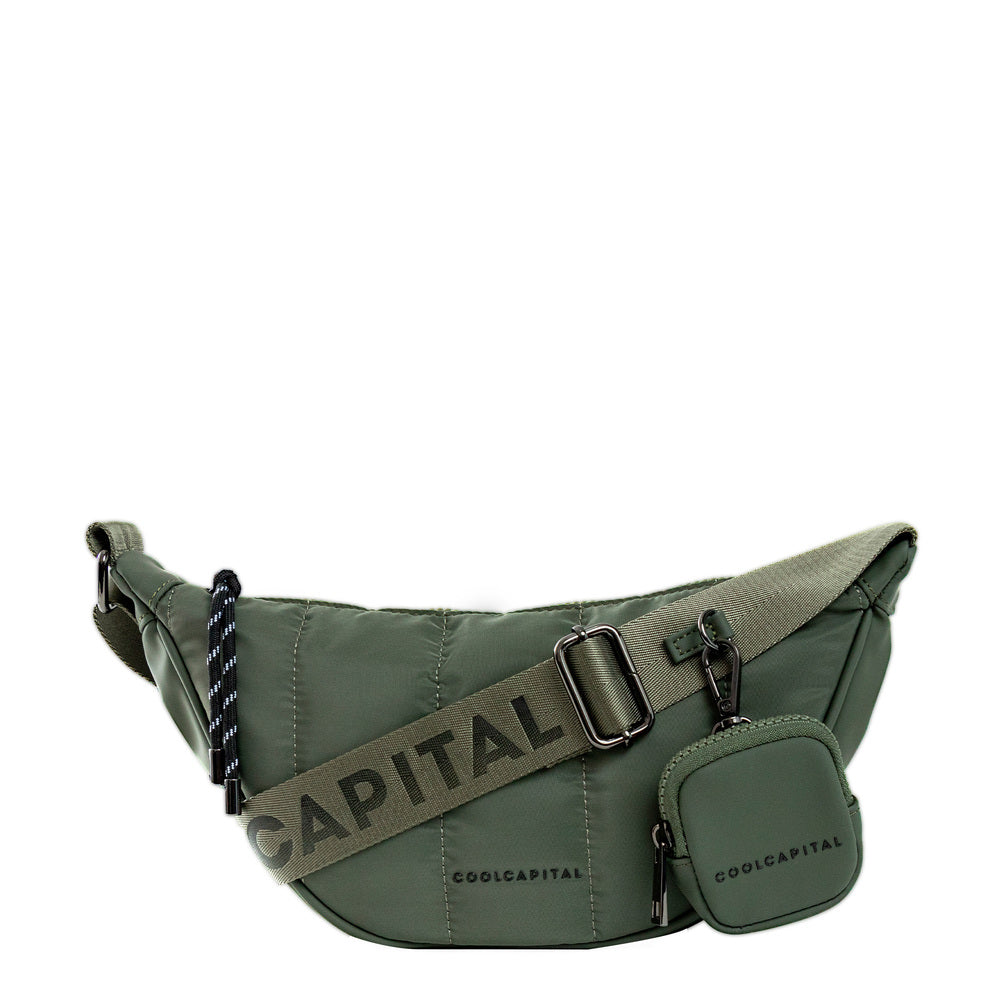 CROSSBODY FUJI Bolsa Compacta Cool Capital Verde