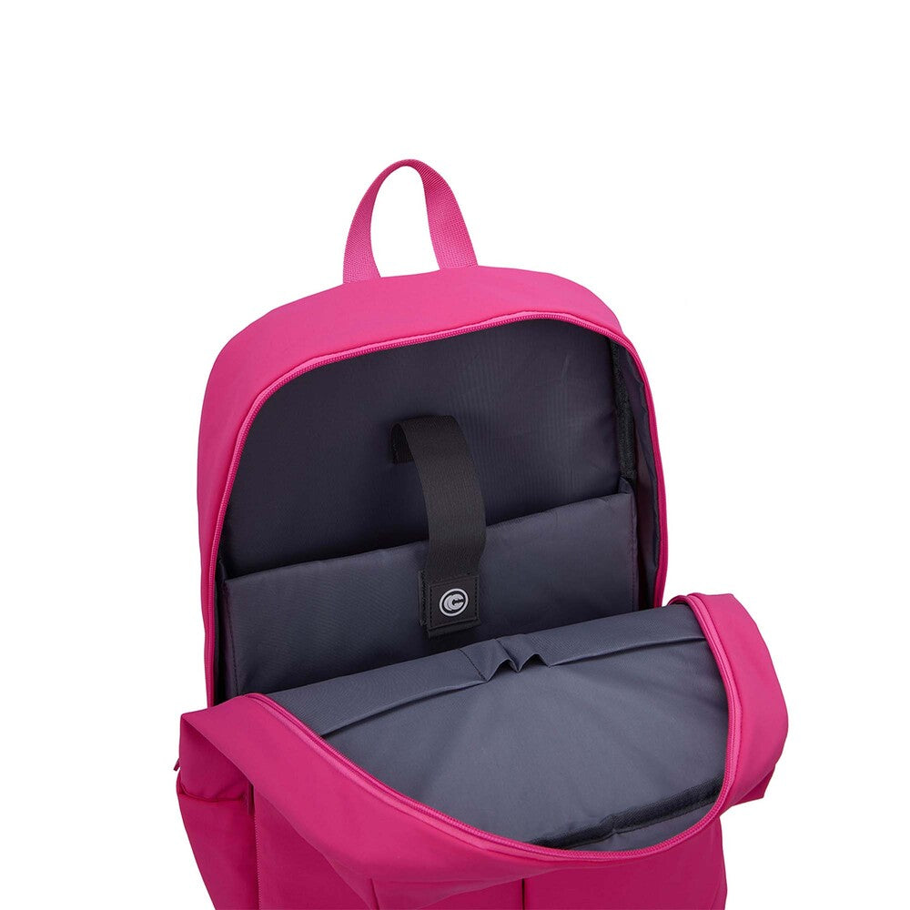 MOCHILA SEOUL Laptop 15” Cool Capital + TERMO 710 ml Combo Rosa