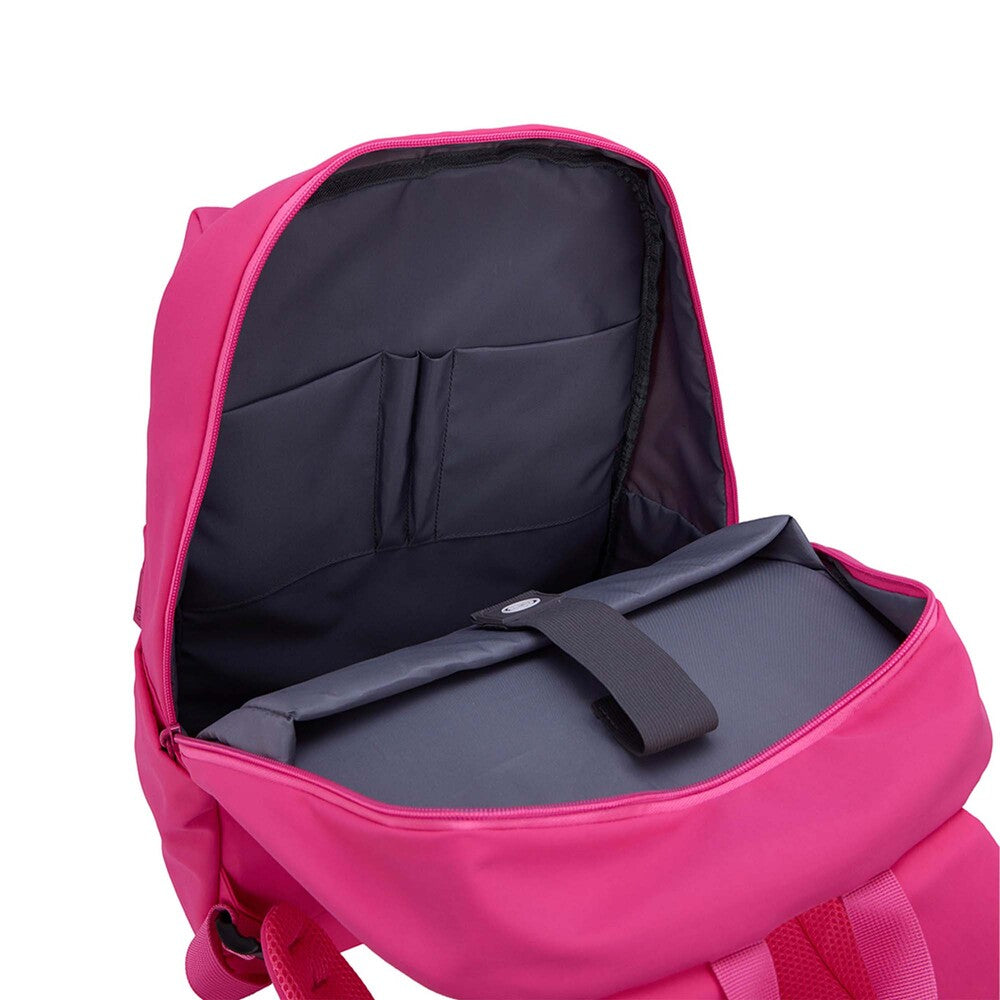 MOCHILA SEOUL Laptop 15” Cool Capital + TERMO 710 ml Combo Rosa