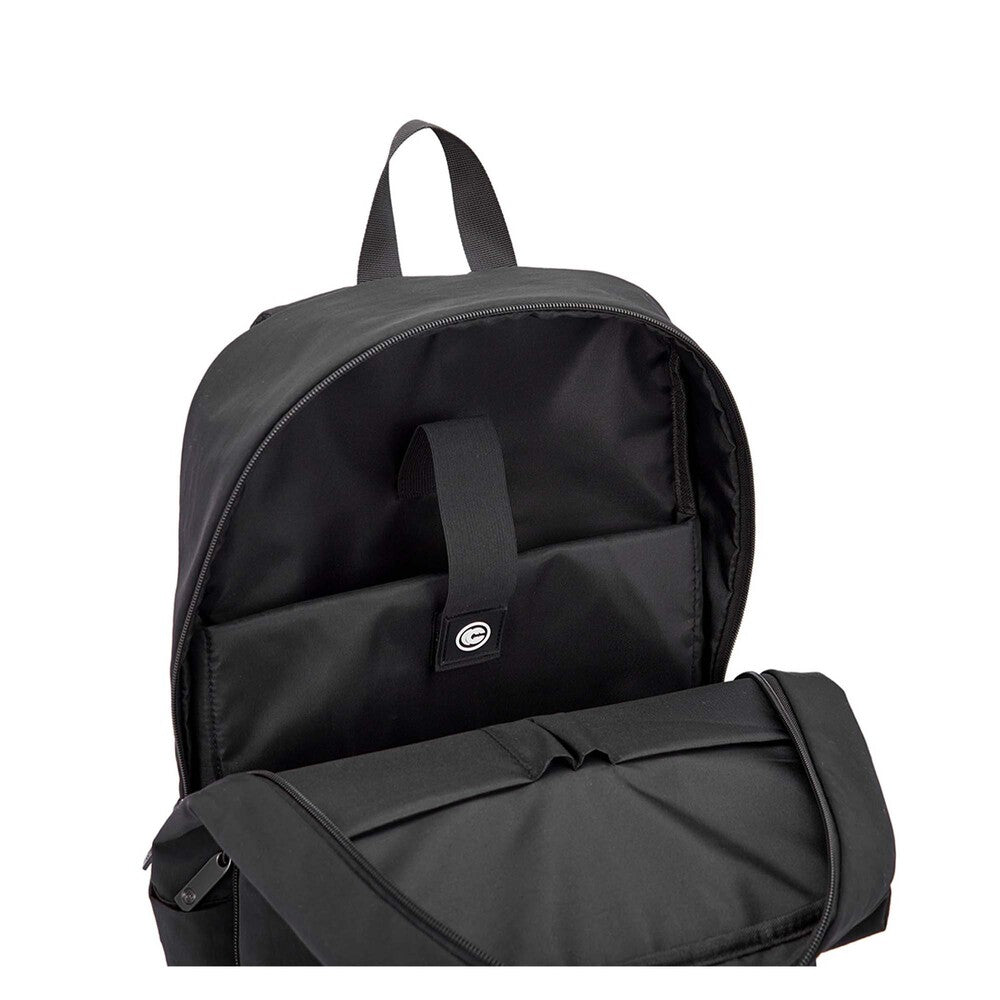 MOCHILA SEOUL Laptop 15” Cool Capital + TERMO 710 ml Combo Negro