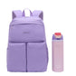 MOCHILA SEOUL Laptop 15” Cool Capital + TERMO 710 ml Combo Morado