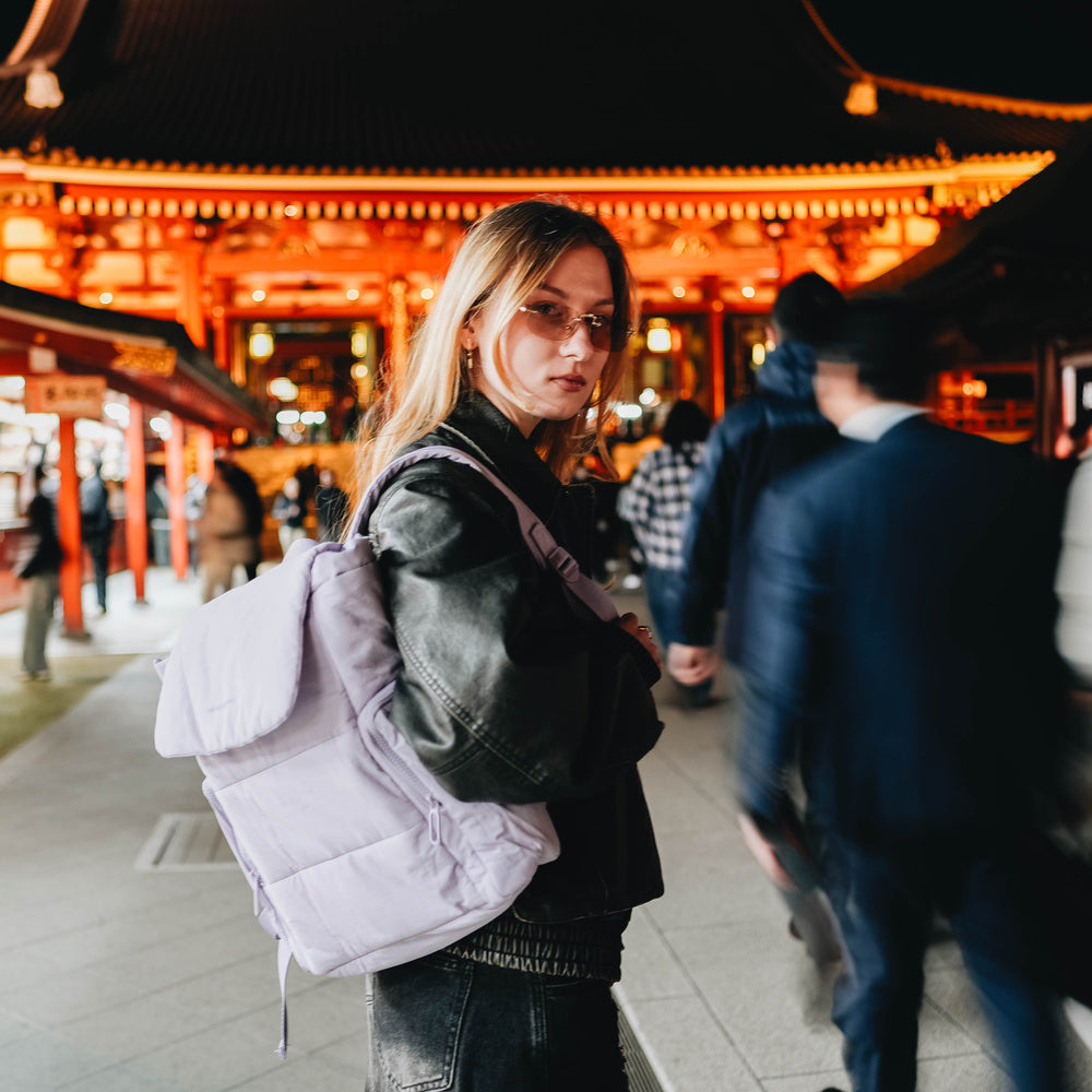 MOCHILA ONNA Laptop 15" Cool Capital Lila