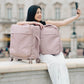 MALETA CARRY ON + MOCHILA DOTT Equipaje Cabina Viajes Cool Capital Rosa