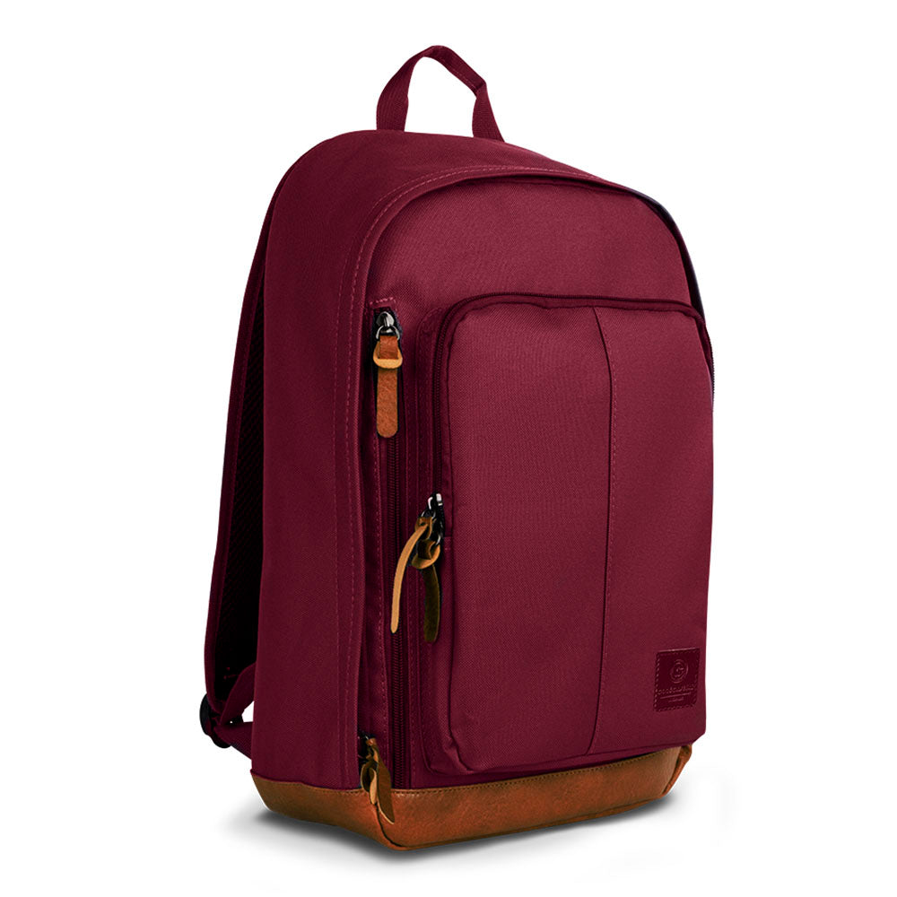 Mochila para laptop | CoolCapital Berlin | 15" pulgadas Vino