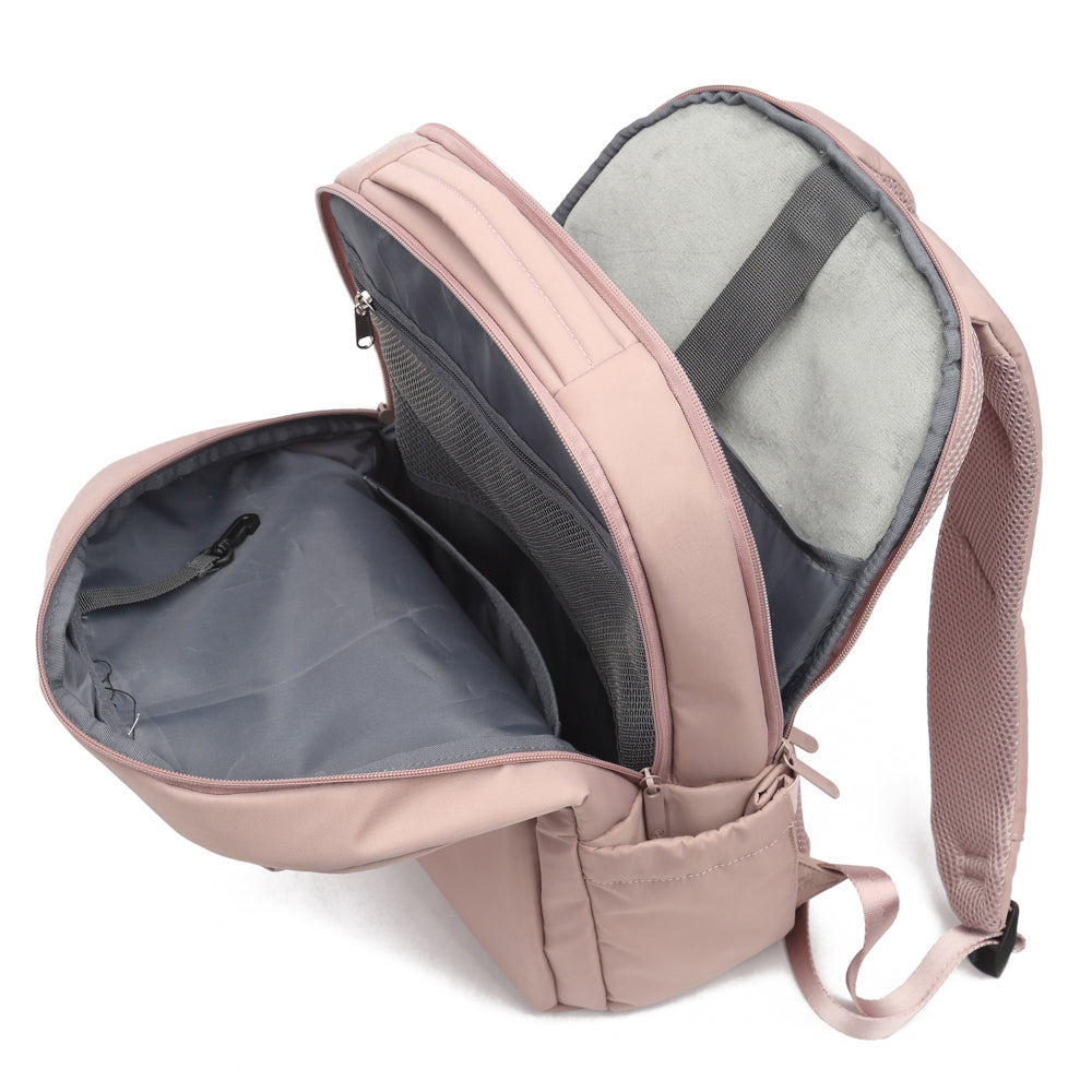 MALETA CARRY ON + MOCHILA DOTT Equipaje Cabina Viajes Cool Capital Rosa