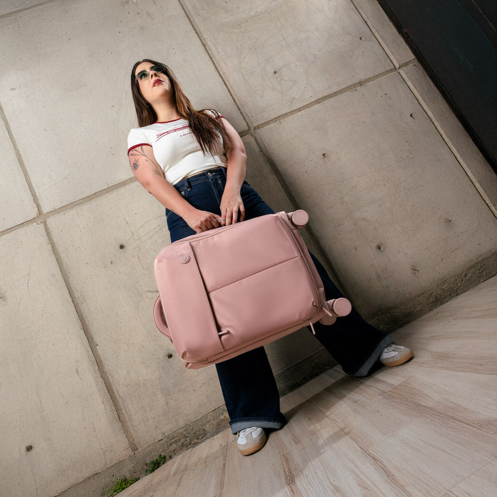 Maleta Viaje Dott Equipaje Carry On Cabina Rosa