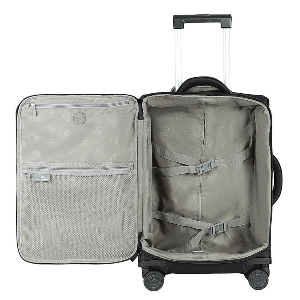 Maleta de viaje | CoolCapital Dott | 20" pulgadas carry on Negro