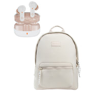 Combo Mochila Nara + Audífonos TWS Pure Rosa