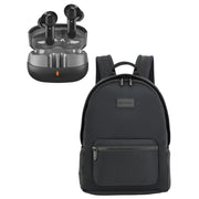 Combo Mochila Slay Negra + Audífonos Pure TWS