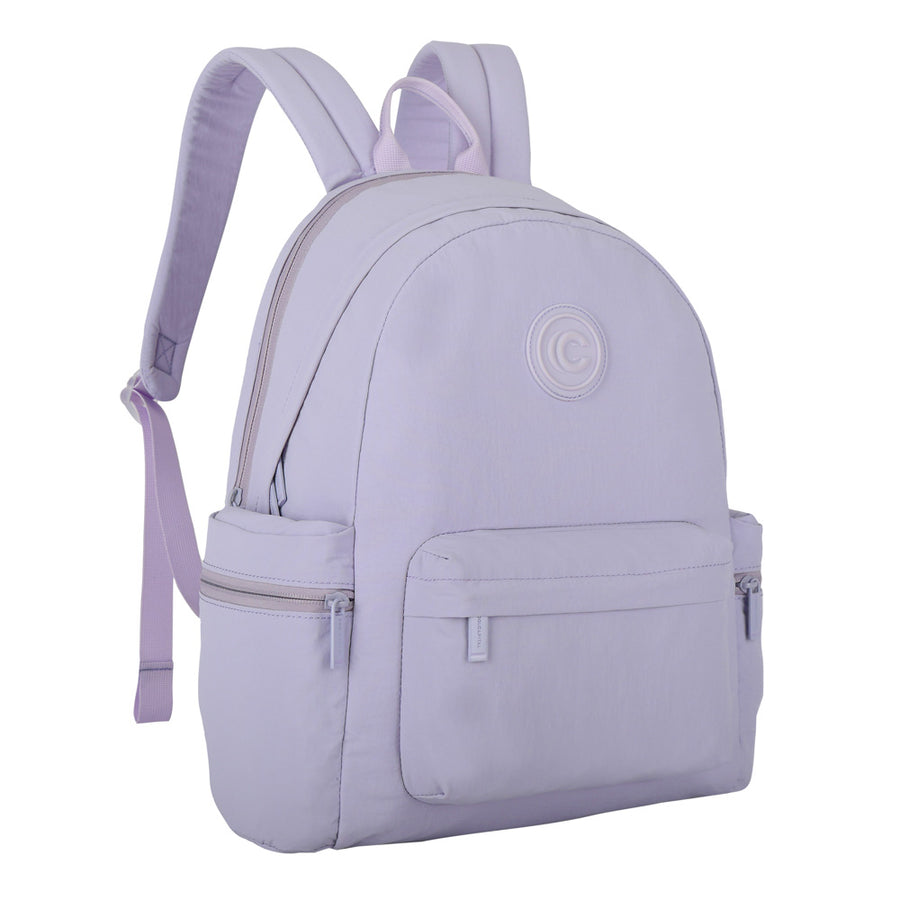 Mochila Canyon para Laptop 14" con Cangurera: Protección y Organización Total, Lila
