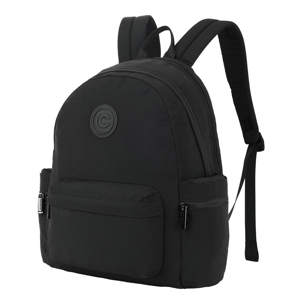 Mochila Canyon para Laptop 14" con Cangurera: Protección y Organización Total, Negro