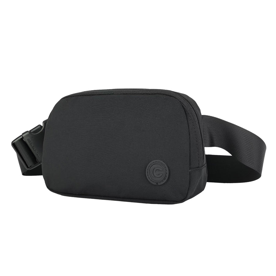 Mochila Canyon para Laptop 14" con Cangurera: Protección y Organización Total, Negro