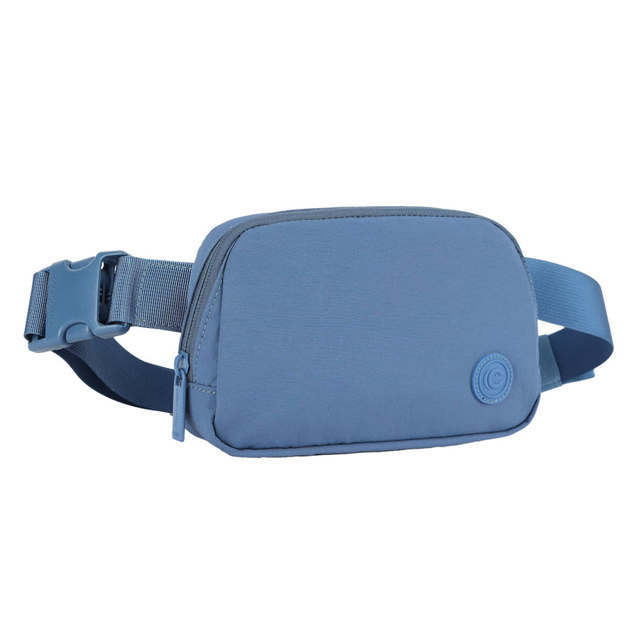 Mochila Canyon para Laptop 14" con Cangurera: Protección y Organización Total, Azul
