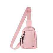 Crossbody VIVA para Celular: Correa Ajustable, Poliéster Nude