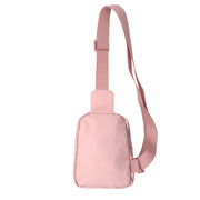 Crossbody VIVA para Celular: Correa Ajustable, Poliéster Nude