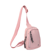 Crossbody VIVA para Celular: Correa Ajustable, Poliéster Nude