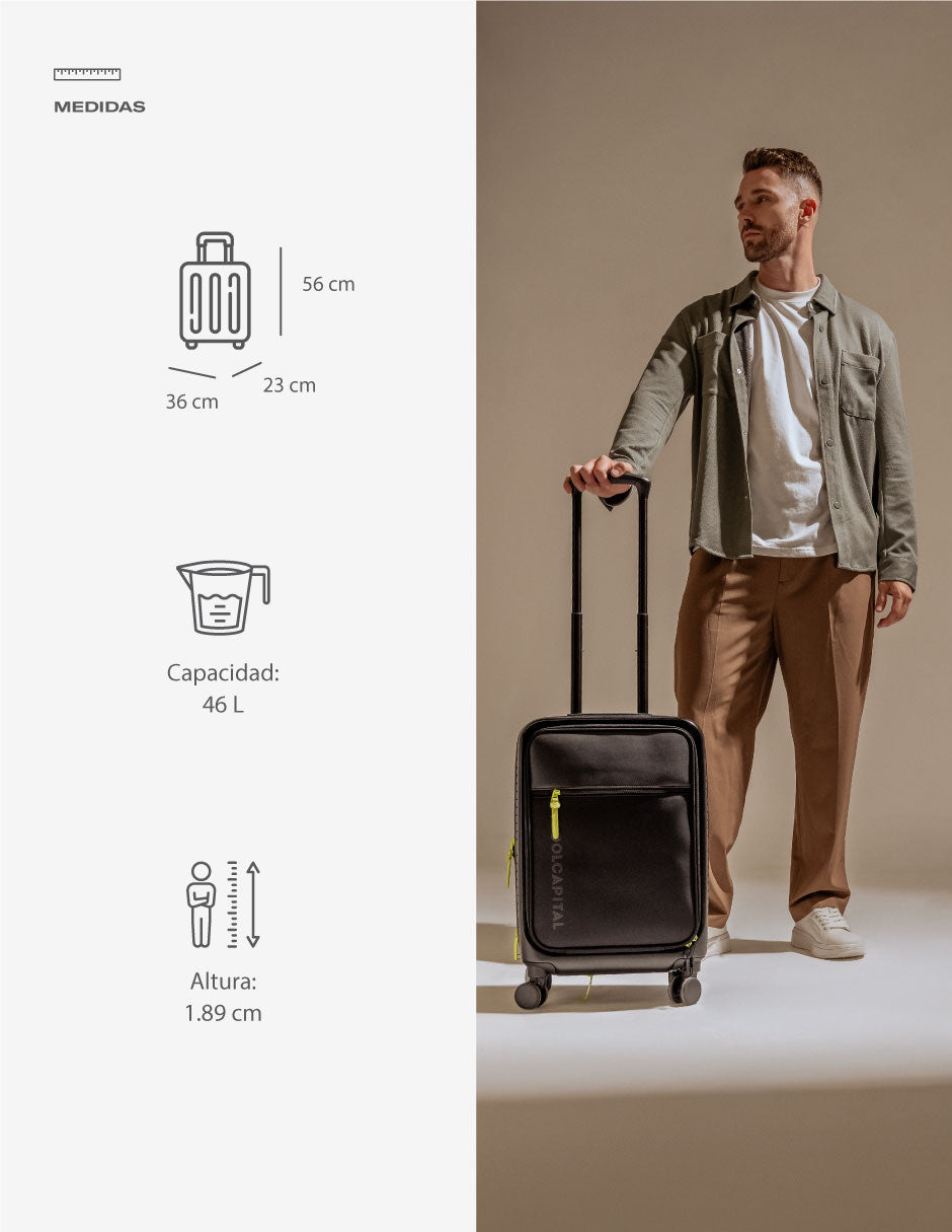 MALETA CARRY ON DRIP Equipaje Cabina One Solution Cool Capital