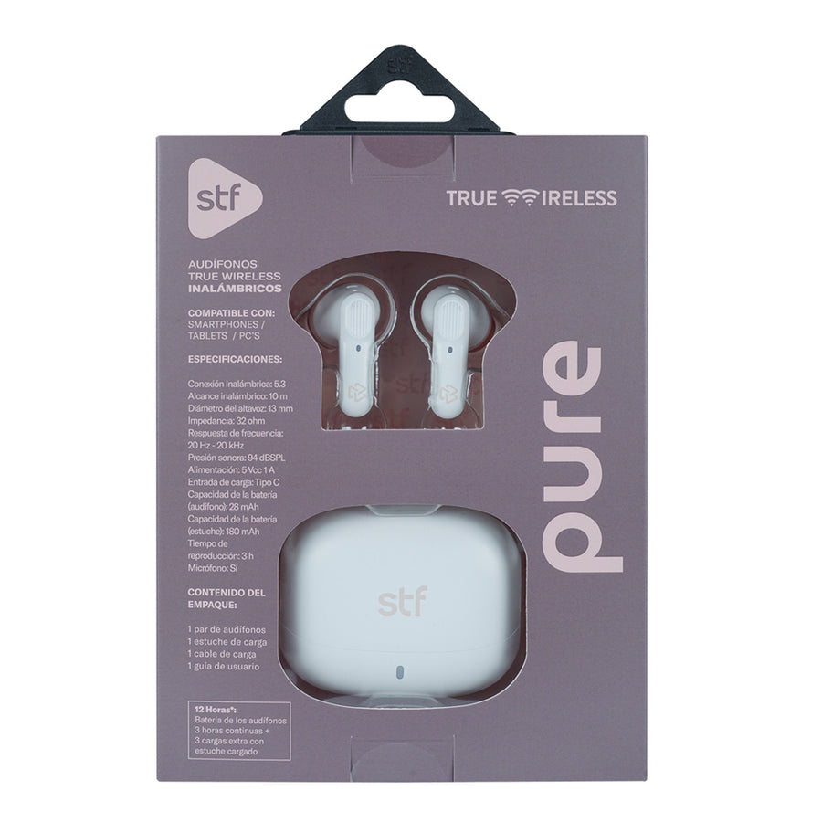 Combo Mochila Nara + Audífonos TWS Pure Rosa