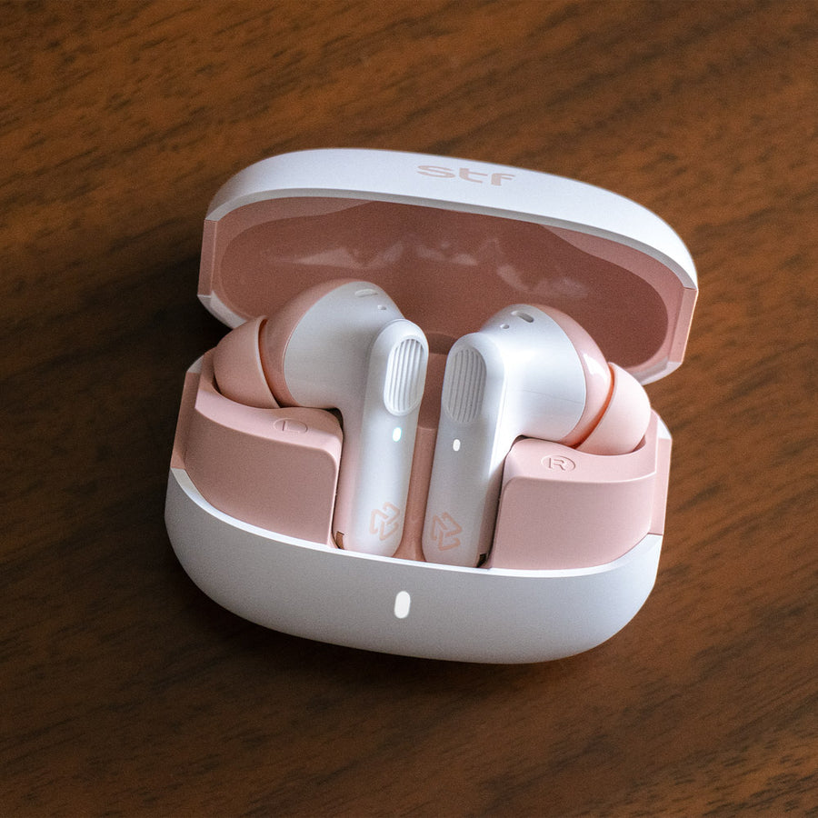 Combo Mochila Nara + Audífonos TWS Pure Rosa