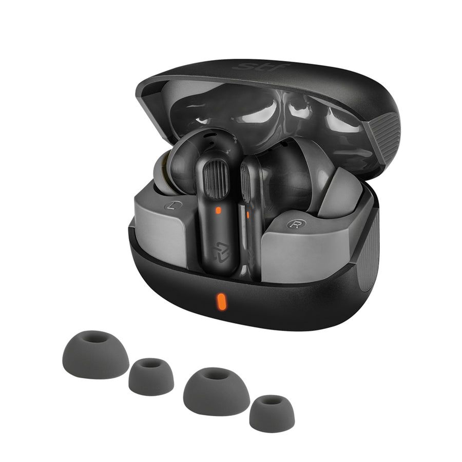 Combo Mochila Slay Negra + Audífonos Pure TWS