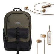 Combo Mochila RE3 Laptop 15.6" + Audifono Energy Sistem Eco