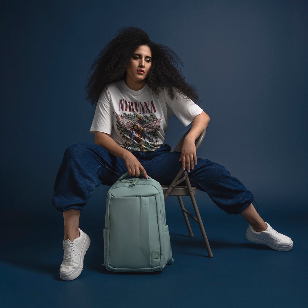 Mochila para laptop | CoolCapital Yuba | 15.6" pulgadas Menta - Cool Capital